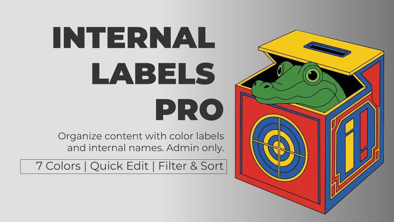 Internal Labels Pro
