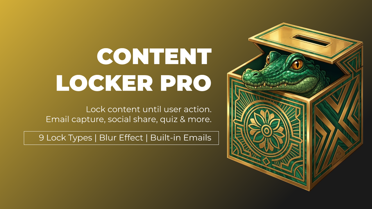 Content Locker Pro WordPress Plugin