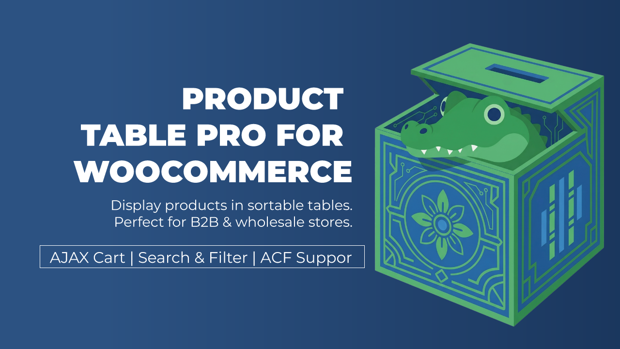 Product Table Pro WooCommerce Plugin