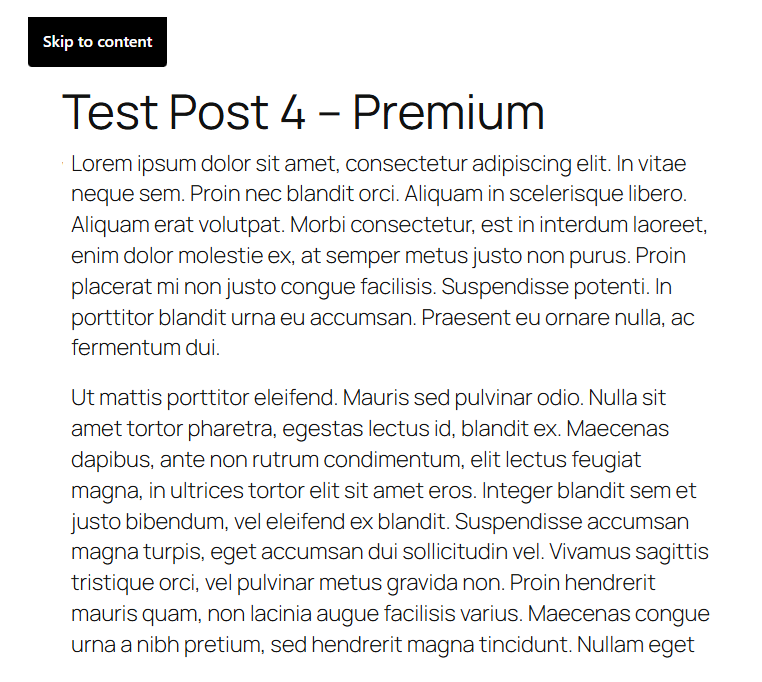 Skip Links Generator Pro - Dashboard